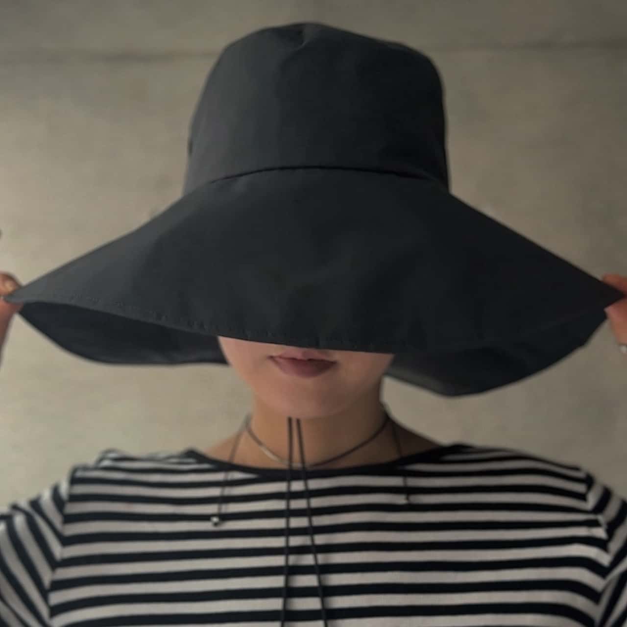 UNITED ARROWS green label relaxing 【別注】＜コカゲル＞2WAY ワイドブリム ハット UVカット ユナイテッドアローズ グリーンレーベルリラクシング 帽子 ハット ブラウン ブラック ベージュ【送料無料】