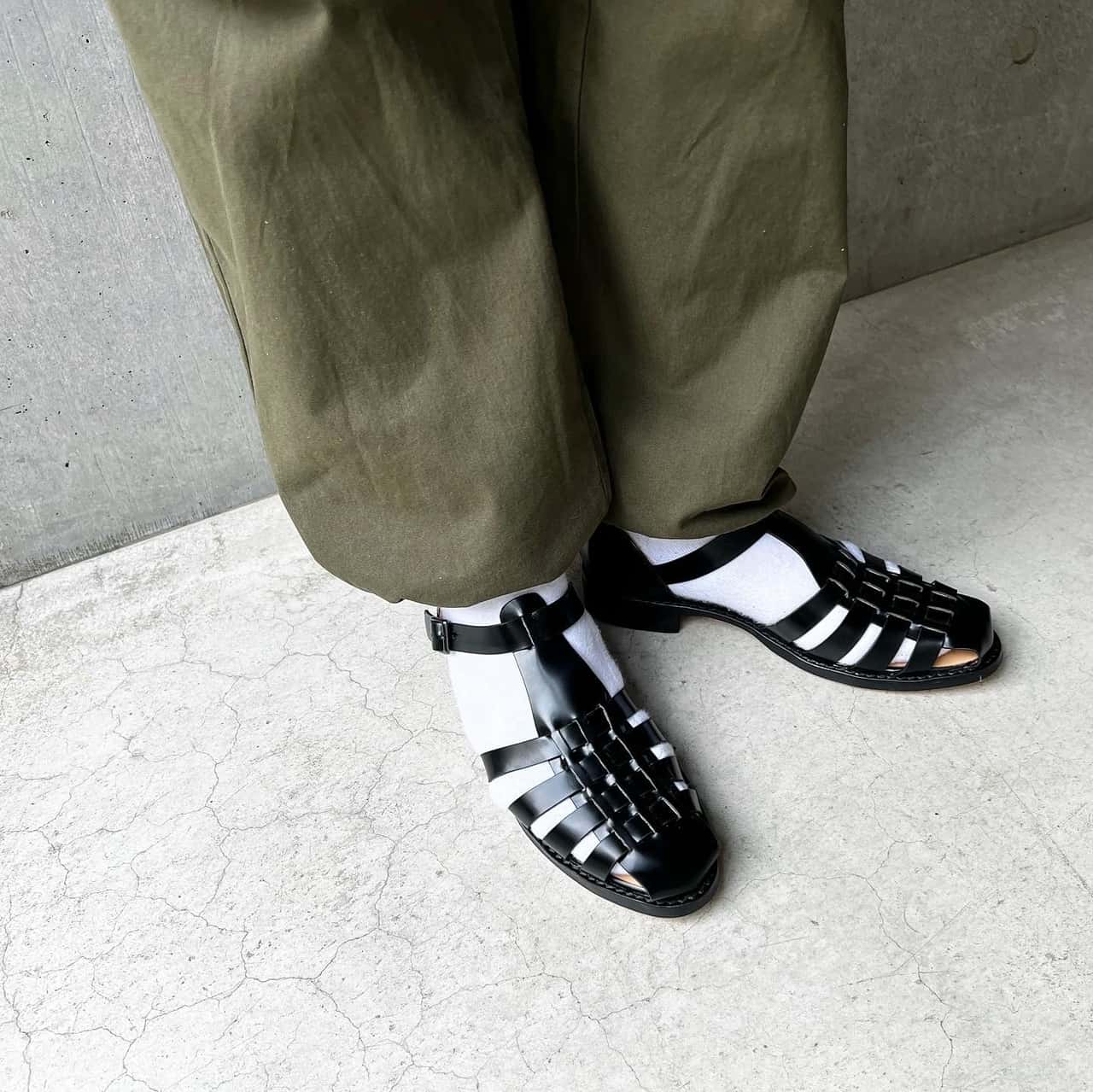 【SALE／30%OFF】Sonny Label MOHI グルカサンダル サニーレーベル シューズ・靴 サンダル ホワイト ブラック【送料無料】