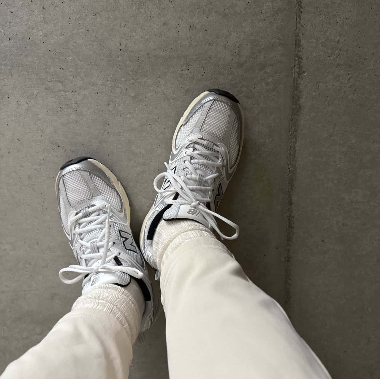 UNITED ARROWS green label relaxing ＜New Balance＞MR530TA スニーカー ユナイテッドアローズ グリーンレーベルリラクシング シューズ・靴 スニーカー ホワイト【送料無料】