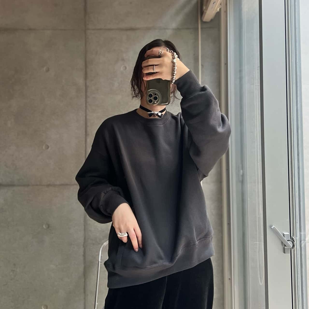 裏起毛 スウェット 長袖 トップス レディース 長袖Tシャツ ロンT カットソー スウェットトップス スウェットカーディガン トレーナー オーバーサイズ 体型カバー ゆったり 楽ちん ボリューム袖 ポケット カジュアル あったか 暖か 防寒 秋冬 春 秋 冬