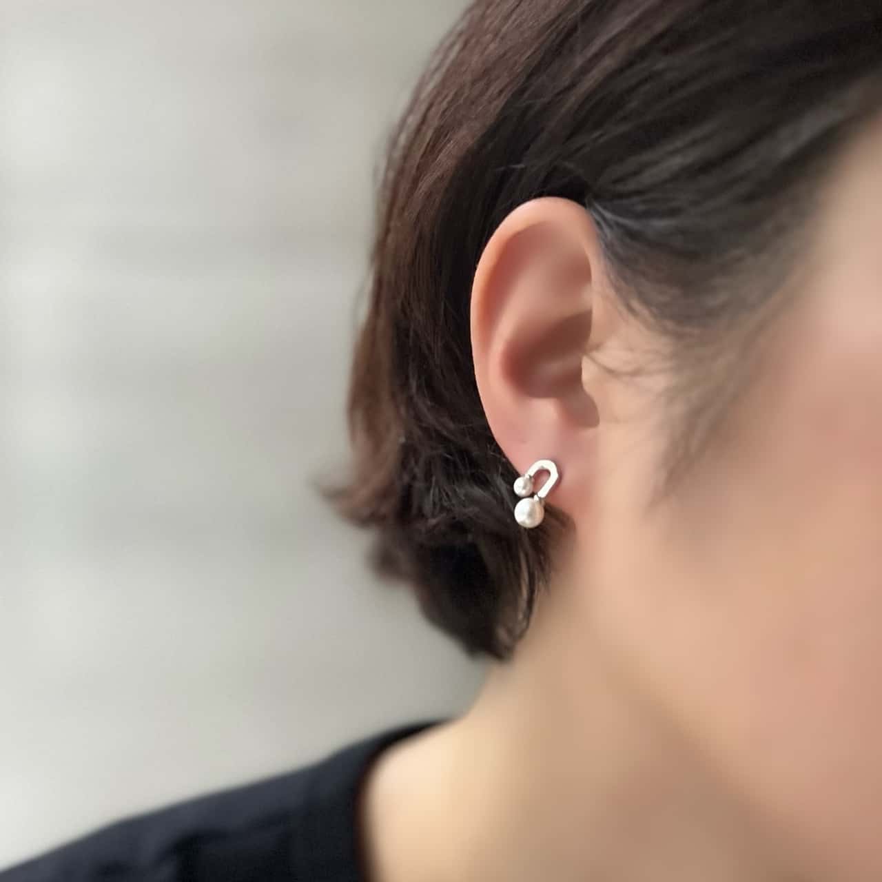 ピアス 音符 パールピアス 可愛い シルバー ゴールド レディース ニッケルフリー アクセサリー 金属アレルギー 対応 ピアス k18 仕上 母の日 ホワイトデー クリスマス 誕生日プレゼント 女性 レディース シンプル ジュエリー kikiya