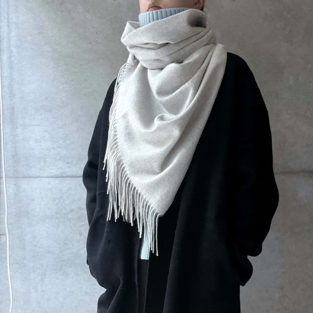 【イニシャル刺繍無料】カシミヤ 100% 大判 ストール 無地60cm×200cm【楽天1位】 【刺しゅう カシミア ショール レディース マフラー 厚手 ギフト 秋 冬 くすみカラー フォーマル ホワイトデー 結婚式 卒業祝 入学祝】