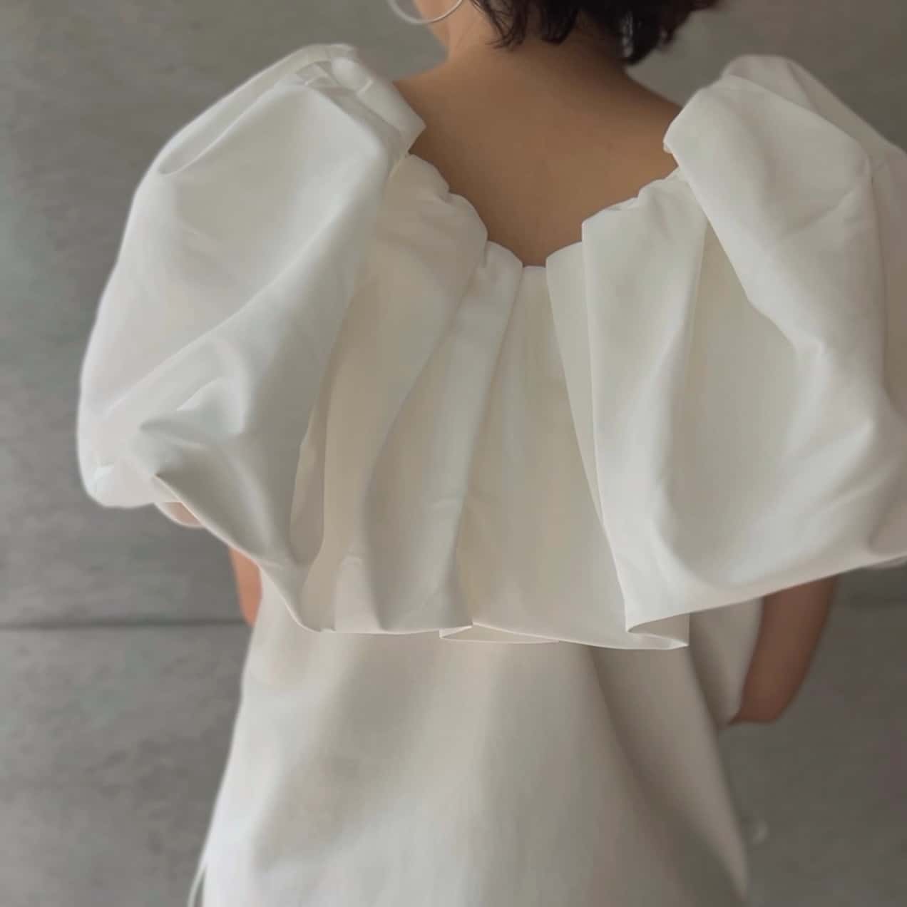 SHIORI×MERI 天使の羽カットコンビトップス