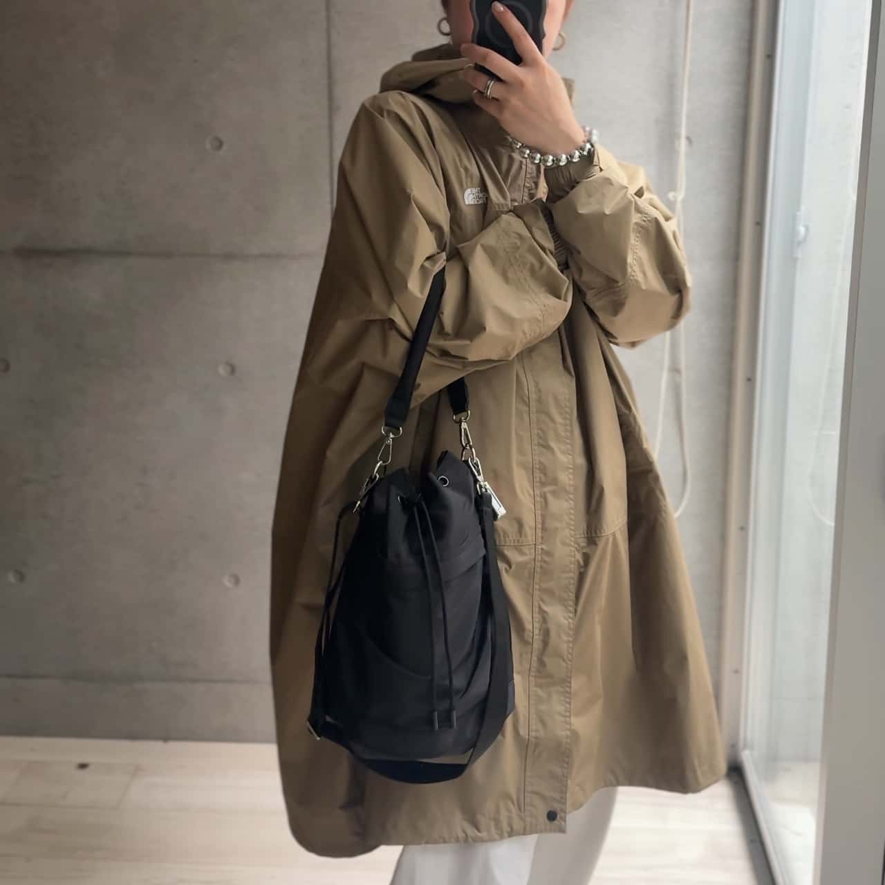 【マラソン期間中 ポイントアップ！】 ザ・ノース・フェイス THE NORTH FACE アウトドア ハイドレナレインポンチョ ユニセックス レインコート カッパ 雨具 防水 雨の日 キャンプ 野外フェス おでかけ レジャー ハイキング 悪天候 シンプル NP12630
