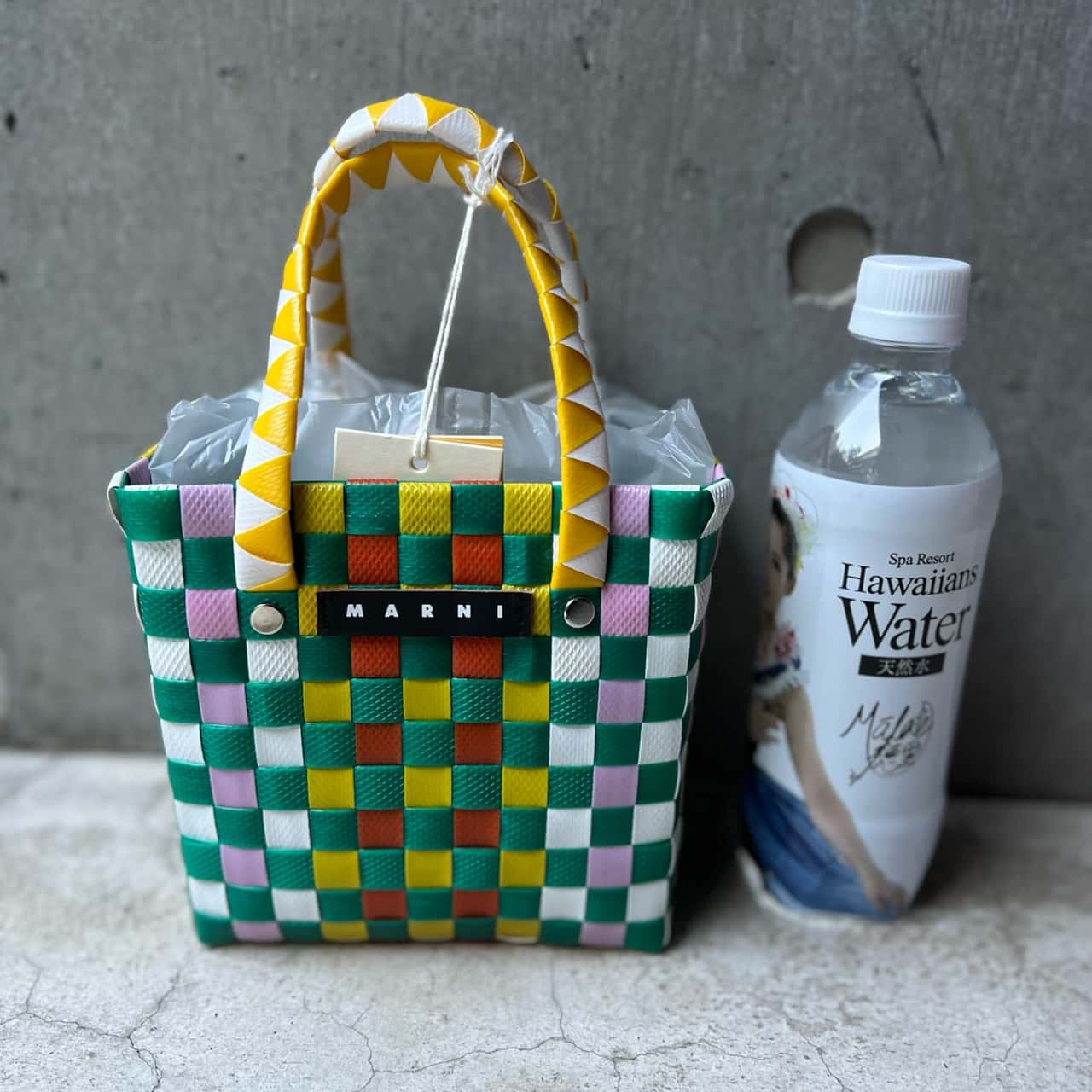 【閉店目玉商品 12/26 13時まで】マルニ キッズ MARNI KIDS ハンドバッグ カゴ かごバッグ バスケット レディース MW55F MICRO BASKET BAG【M00178 M00IW】【OFG】【返品・交換不可】