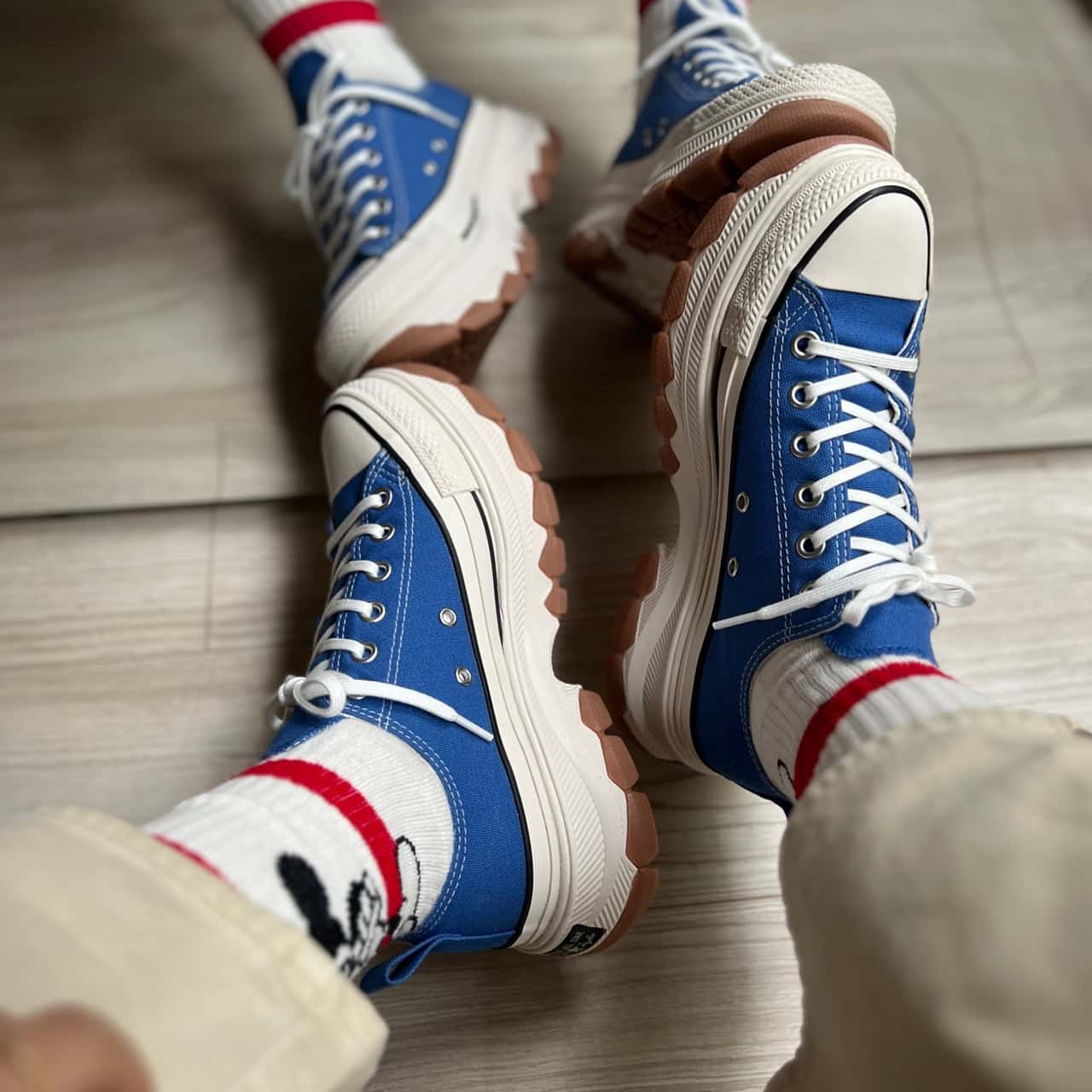 《即納》 コンバース CONVERSE 通販 ALL STAR 100 TREKWAVE OX レディース シューズ 靴 スニーカー オールスター ローカット トレックウエーブ 厚底 アウトソール クッション 撥水 キャンパス地 シンプル カジュアル フラット 31307110