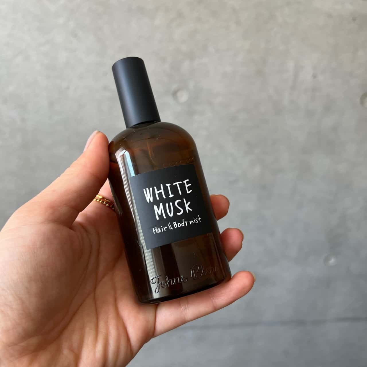 【10%OFF】【公式/ ジョンズブレンド ヘア & ボディミスト】ホワイトムスク の香り 110mL ヘアミスト ムスクジャスミン ヘアスプレー ボディスプレー いい香り フレグランス 爽やか ヘアケア ボディケア ギフト プレゼント ブランド John’s Blend