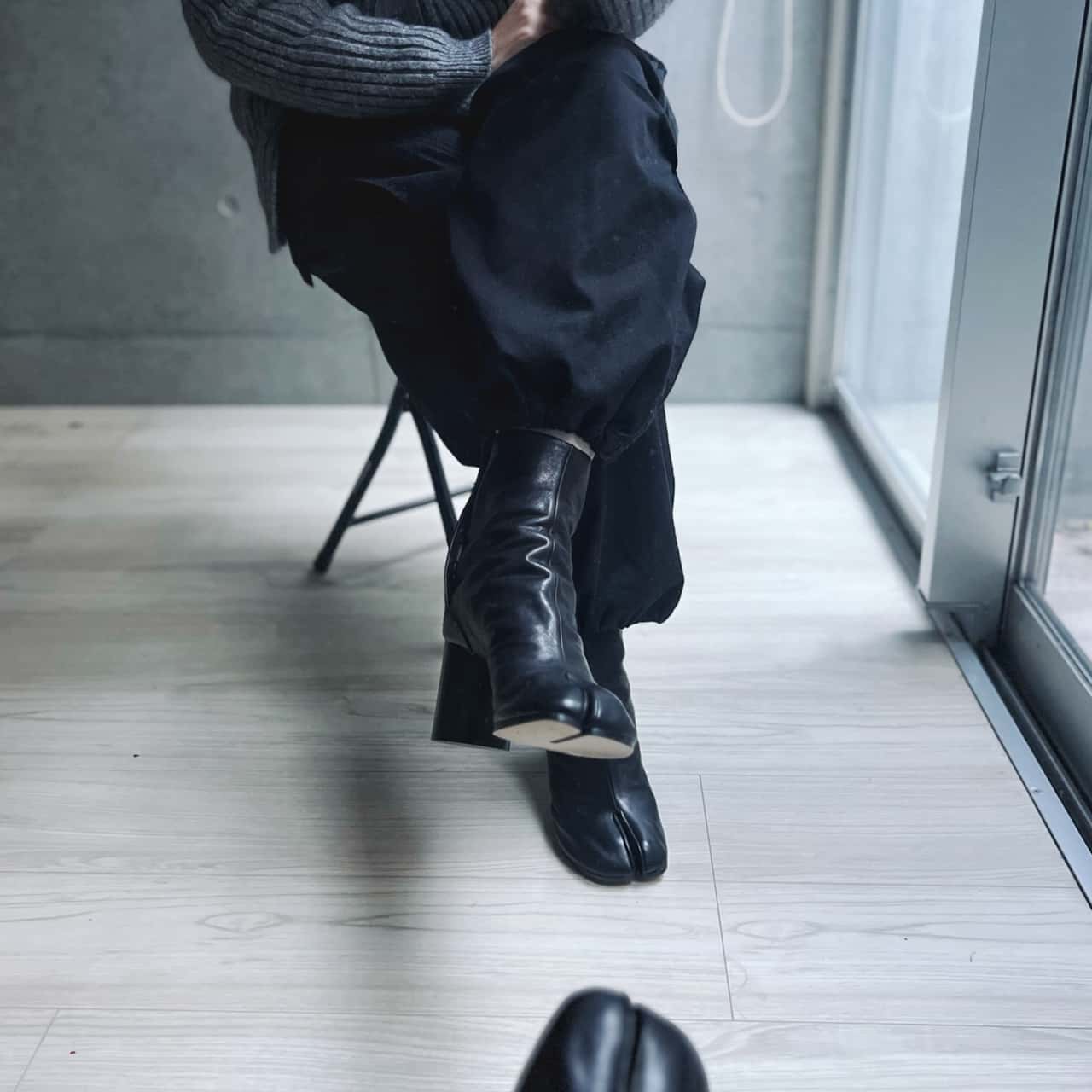 Maison Margiela 「タビ」ブーツ メゾンマルジェラ シューズ・靴 ブーツ ブラック【送料無料】
