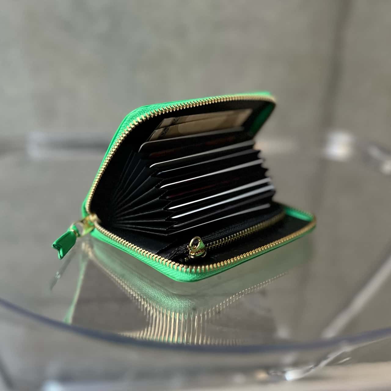 Wallet COMME des GARCONS ウォレット コムデギャルソン 二つ折りZIP財布 ARECALF アレカルフ SA2110