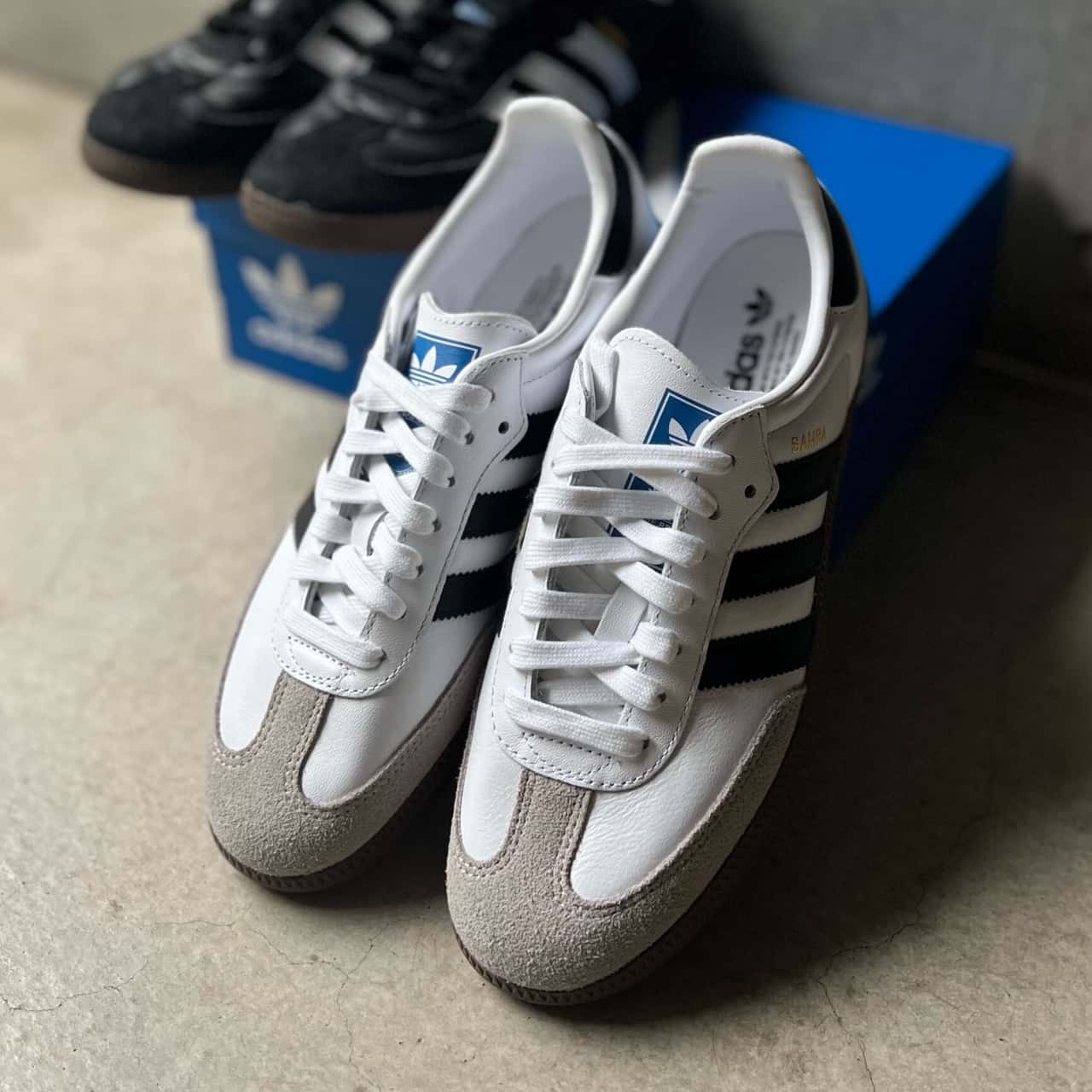 BEAUTY&YOUTH UNITED ARROWS ＜adidas Originals＞SAMBA OG/スニーカー ビューティー＆ユース　ユナイテッドアローズ シューズ・靴 スニーカー ブラック ホワイト【送料無料】