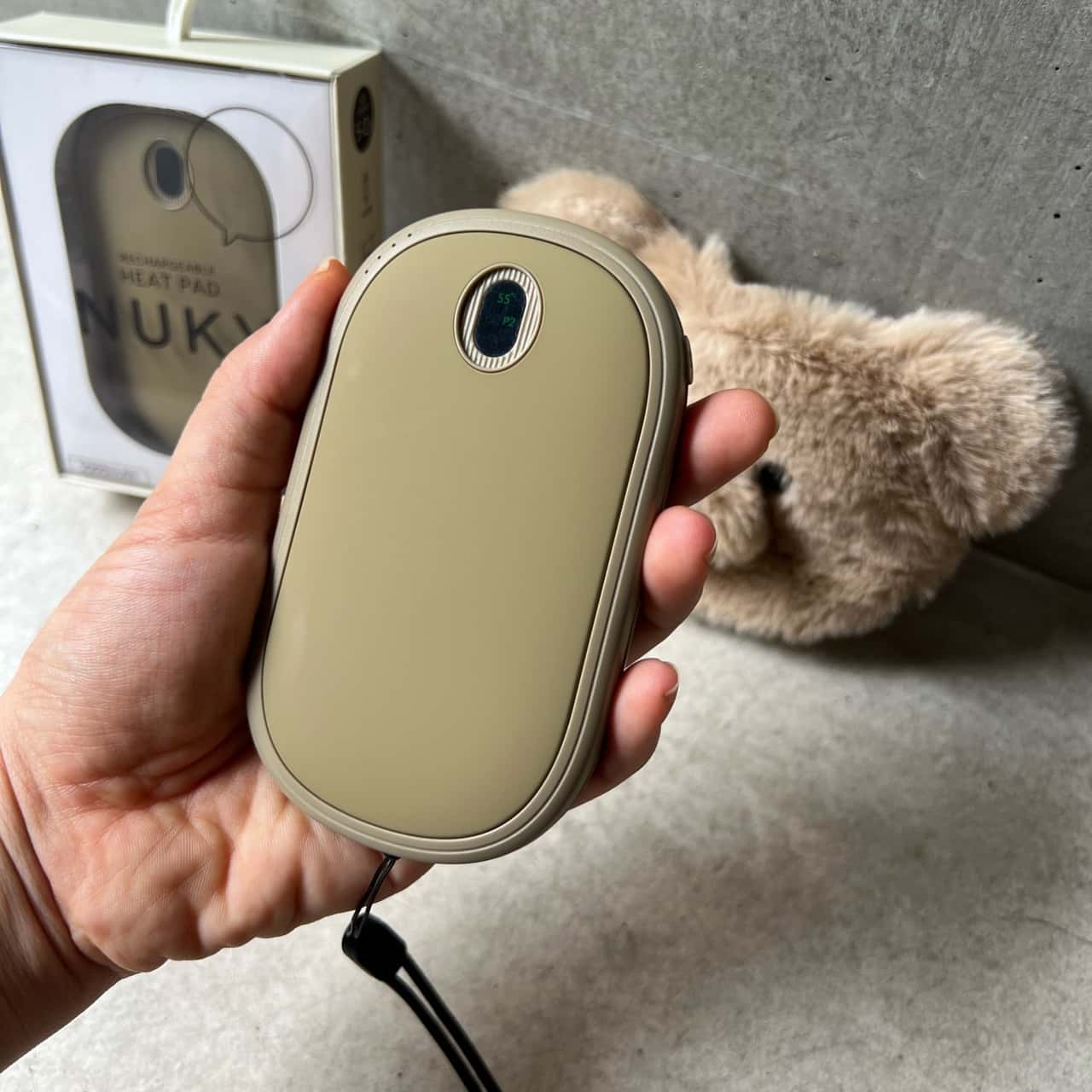 充電式 カイロ 電気カイロ 電子 繰り返し使える 両面 片面 充電 かわいい エコカイロ NUKY くり返し使える 充電 カイロ シンプル 可愛い 速熱 55℃ 45℃ 5000mAh モバイル 大容量 バッテリー 節電 ギフト クリスマス プレゼント 贈り物