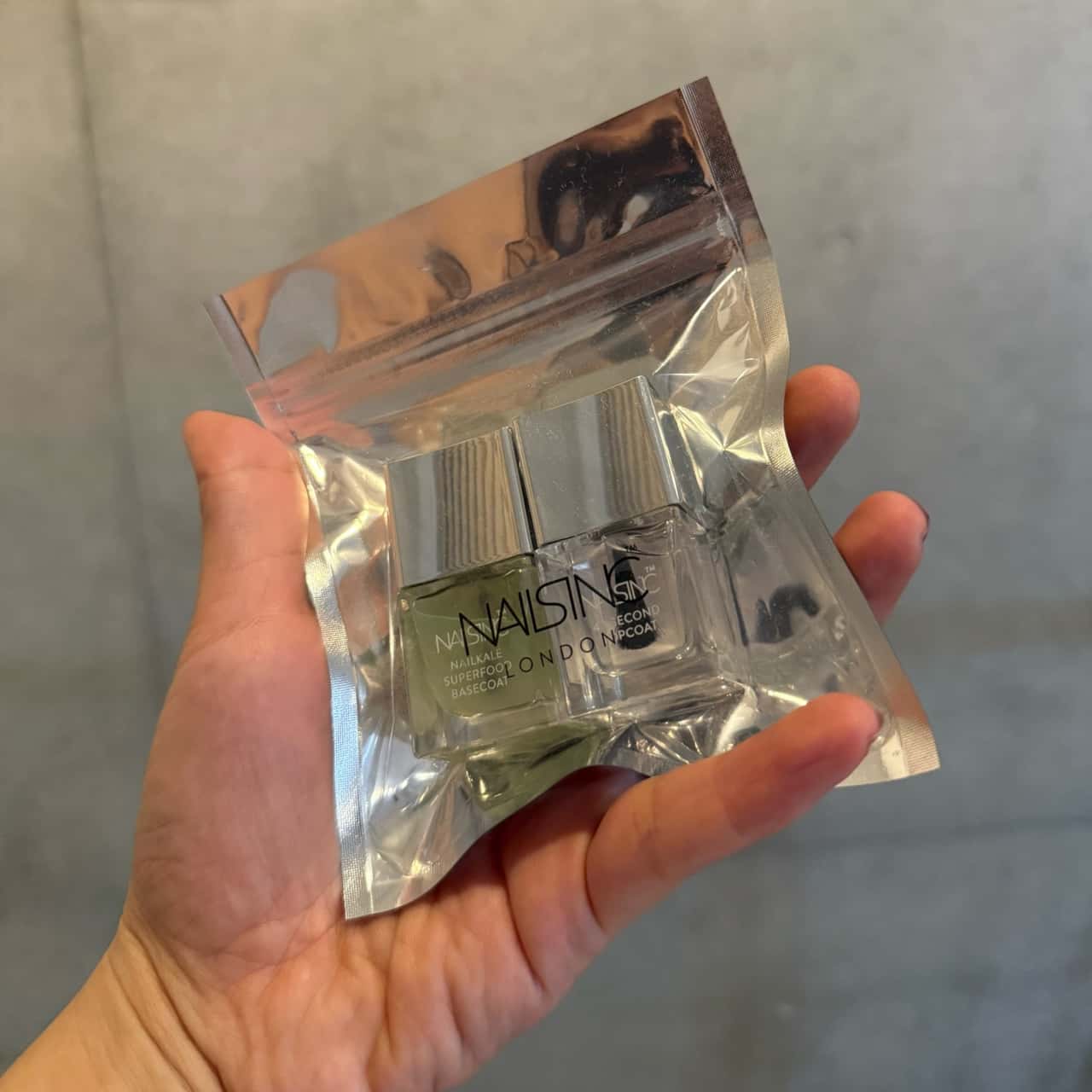 NAILS INC Number Ones Mini Base and Clear Top Coat Kit ネイルズ インク ネイル マニキュア・ネイルポリッシュ