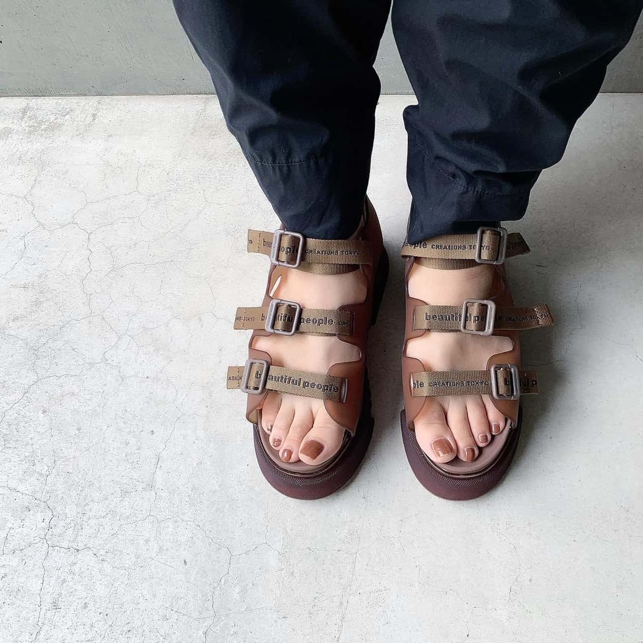 【中古】 20ss beautiful people ビューティフルピープル UNITED TOKYO サンダル 1