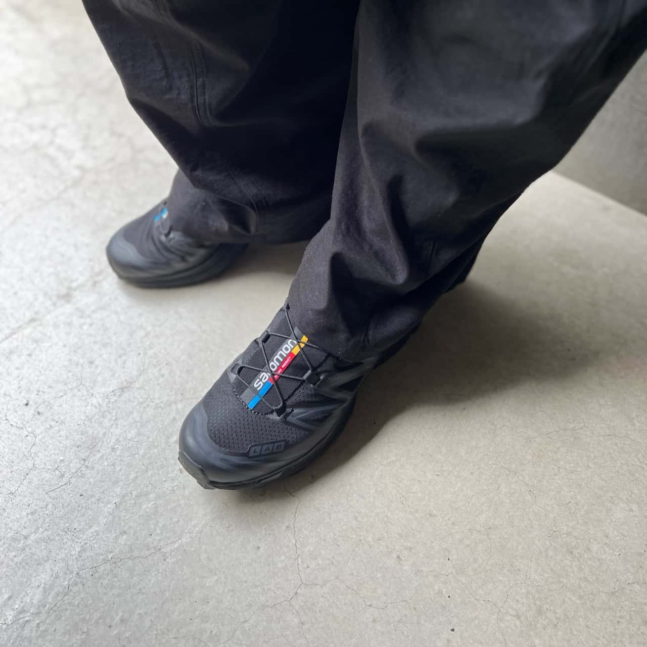 SALOMON XT-6 ADV サロモン エックスティー 6 アドバンスド BLACK/BLACK/PHANTOM メンズ レディース ユニセックス スニーカー アウトドア トレイルランニング トレラン ブラック 黒 定番モデル L41086600