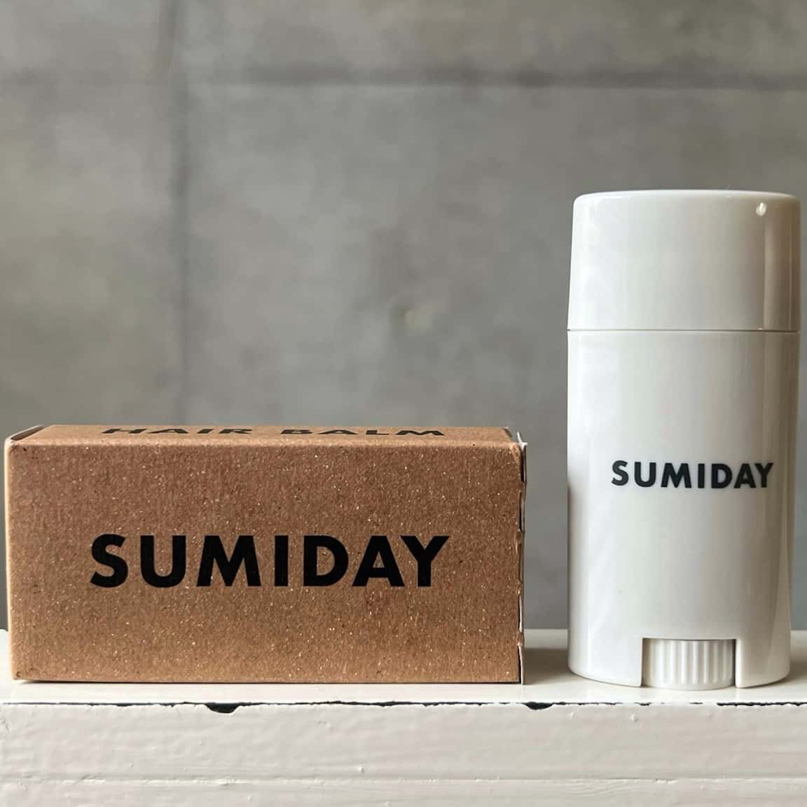 「ポイント10倍 6月20日」SUMIDAY HAIR BALM ダークブラウン 本体/ヒノキの香り 15g ヘアスタイリング剤 アットコスメ