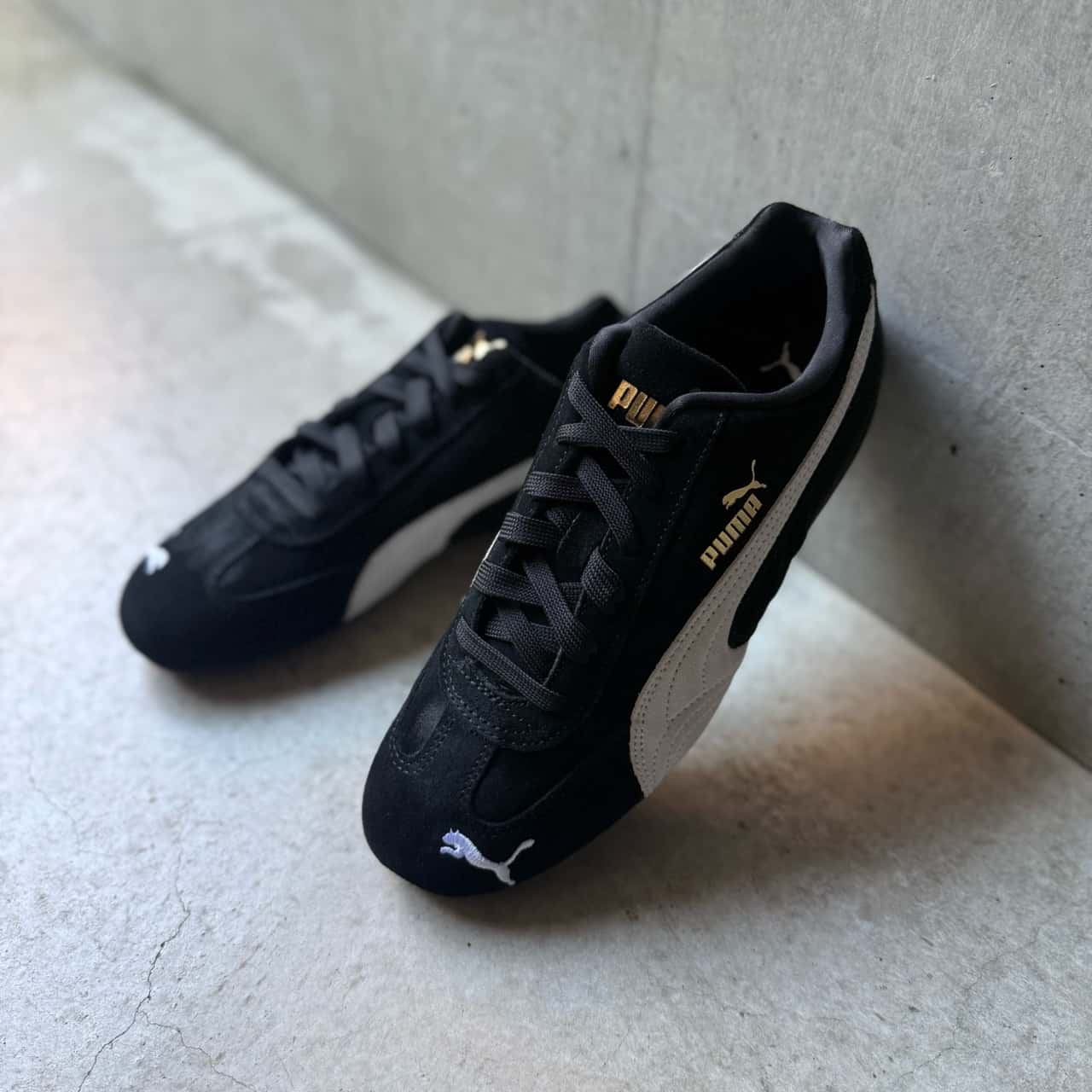 6月限定！最大全額ポイント還元※要エントリー プーマ PUMA スニーカー スピードキャット OG Speedcat OG プーマブラック/プーマホワイト 398846 01 定番【GIFO】