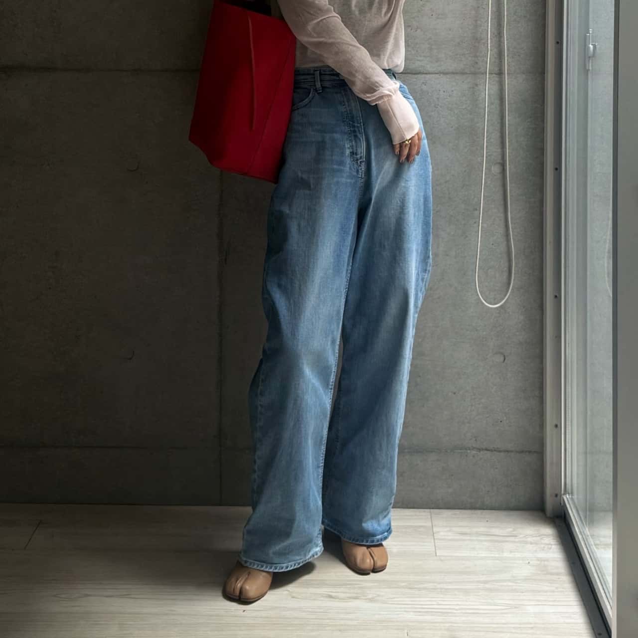 YANUK YANUKWomen's/(W)ルーズストレート“JOAN” ヤヌーク パンツ ジーンズ・デニムパンツ ブルー【送料無料】