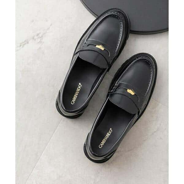 CAMINANDO／別注 ALMOND TOE PENNY LOAFERS／ナノユニバース（NANO universe）