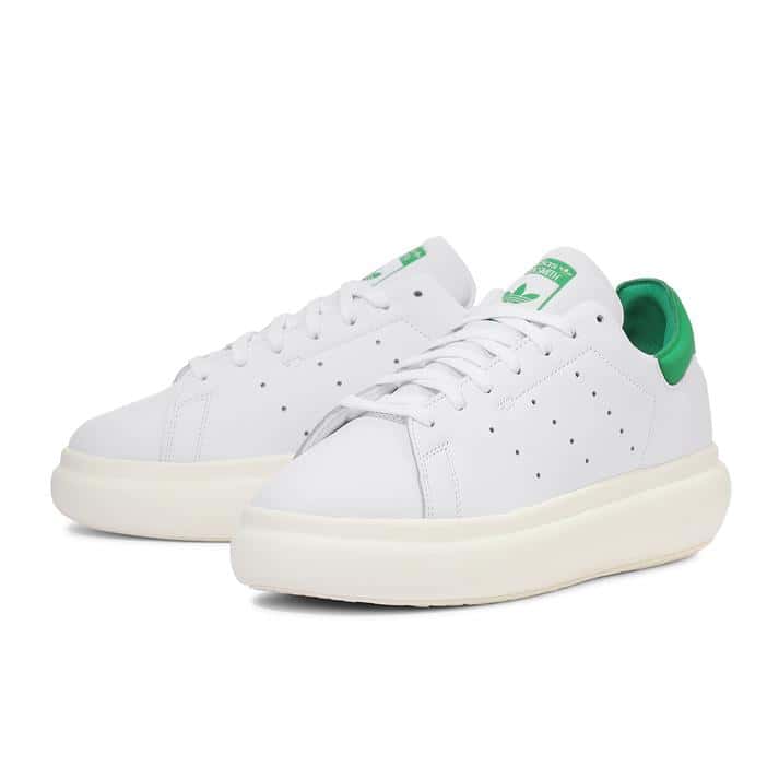 【ADIDAS】 アディダス STAN SMITH PF W スタンスミス PF W ID2786 FTWR/OFFW/GREE