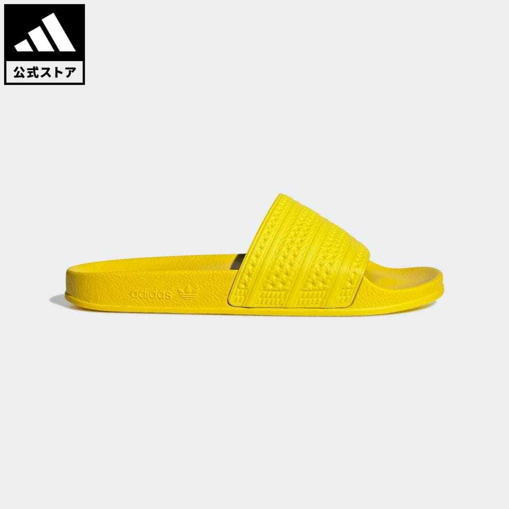 【公式】アディダス adidas 返品可 アディレッタ サンダル / Adilette Slides オリジナルス メンズ レディース シューズ・靴 サンダル イエロー HQ9862 ポイント対象0310