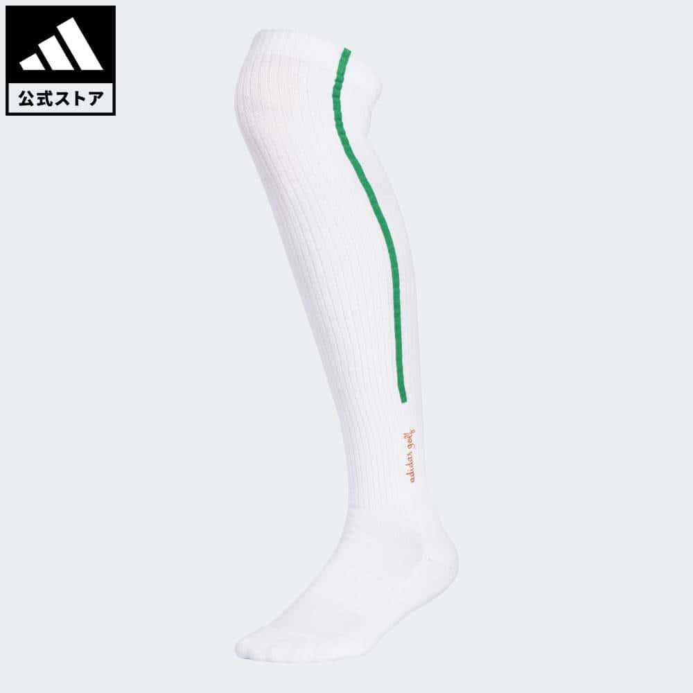 【公式】アディダス adidas 返品可 ゴルフ 【ゴルフ】ニーハイ スリムライン クッションソックス パフォーマンス レディース アクセサリー ソックス・靴下 白 ホワイト HT5730 Gnot