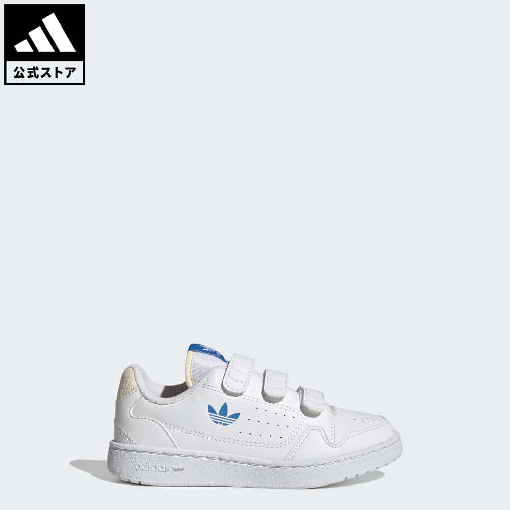 【50％OFFクーポン対象 06/20 20:00～06/26 01:59】 【公式】アディダス adidas 返品可 ライフスタイル NY 90 オリジナルス キッズ／子供用 シューズ・靴 スニーカー 白 ホワイト GZ1879 ローカット 親子コーデ