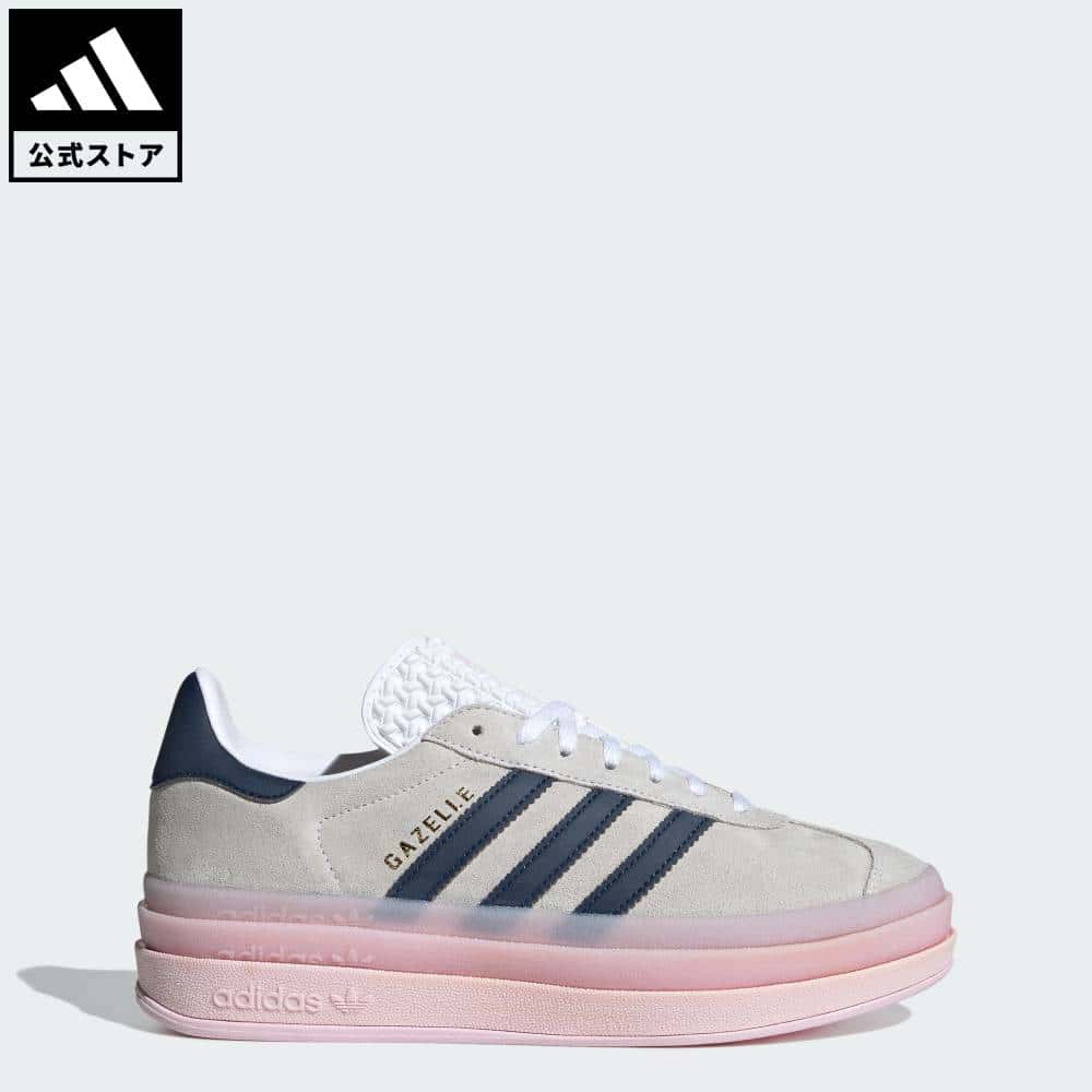 【公式】アディダス adidas 返品可 ライフスタイル ガゼル ボールド / Gazelle Bold オリジナルス レディース シューズ・靴 スニーカー 白 ホワイト IE6508 ローカット