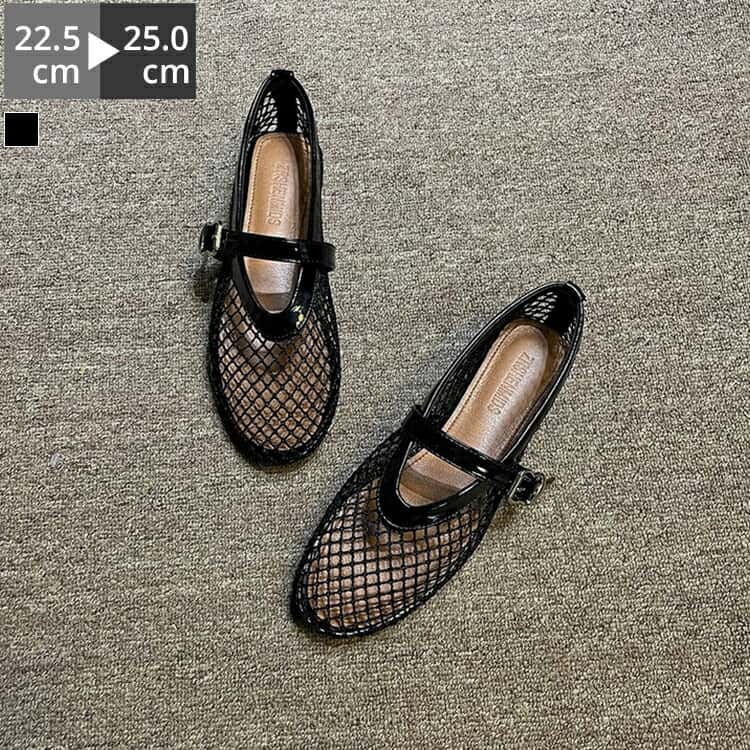 ＜新色追加＞ サンダル メッシュ レディース パンプス フラット ペタンコ シューズ パーティ メッシュ素材 夏コーデ ビーチサンダル スリッパ ストラップ 夏 春 靴 軽い 柔らかい 歩きやすい 疲れにくい 痛くない 大人 上品