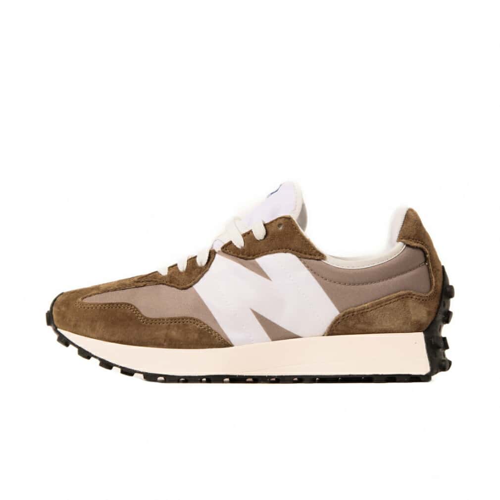 6/20限定★抽選で最大100％Pバック ニューバランス 327 U327 LG D メンズ スニーカー ： ブラウン New Balance