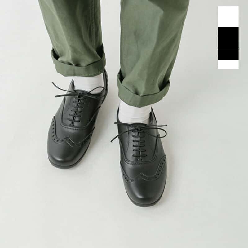 TRAVEL SHOES by chausser トラベルシューズバイショセ ウィングチップ レザー マニッシュ シューズ tr-004 レディース 【サイズ・カラー交換初回無料】