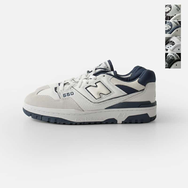 ニューバランス new balance “550” レザー アッパー スニーカー “550” bb550-ha1-wcb-stg 【海外出荷不可】