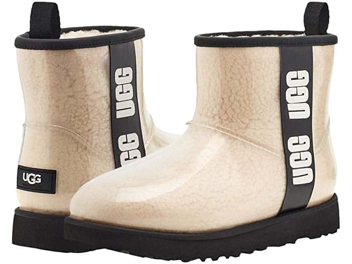 (取寄)アグ レディース クラシック クリア ミニ UGG Women's Classic Clear Mini Natural/Black