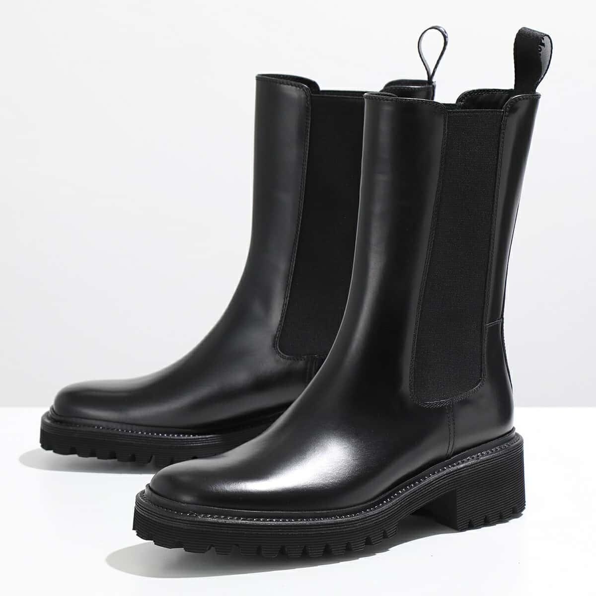 Church's チャーチ ミドルブーツ Gaelle ガエル DU0018 9SN レディース サイドゴアブーツ レザー シューズ 靴 F0AAB/BLACK