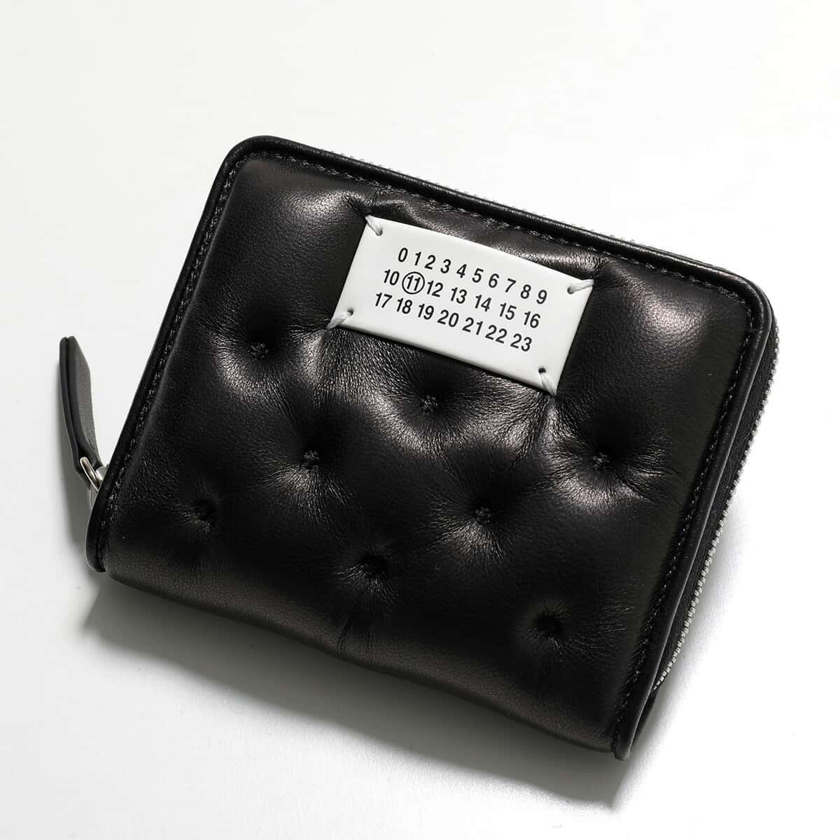 MAISON MARGIELA メゾンマルジェラ 二つ折り財布 Glam Slam グラムスラム SA1UI0032 P6434 レディース レザー キルティング カラー3色 SA1UI0032P6434T8013