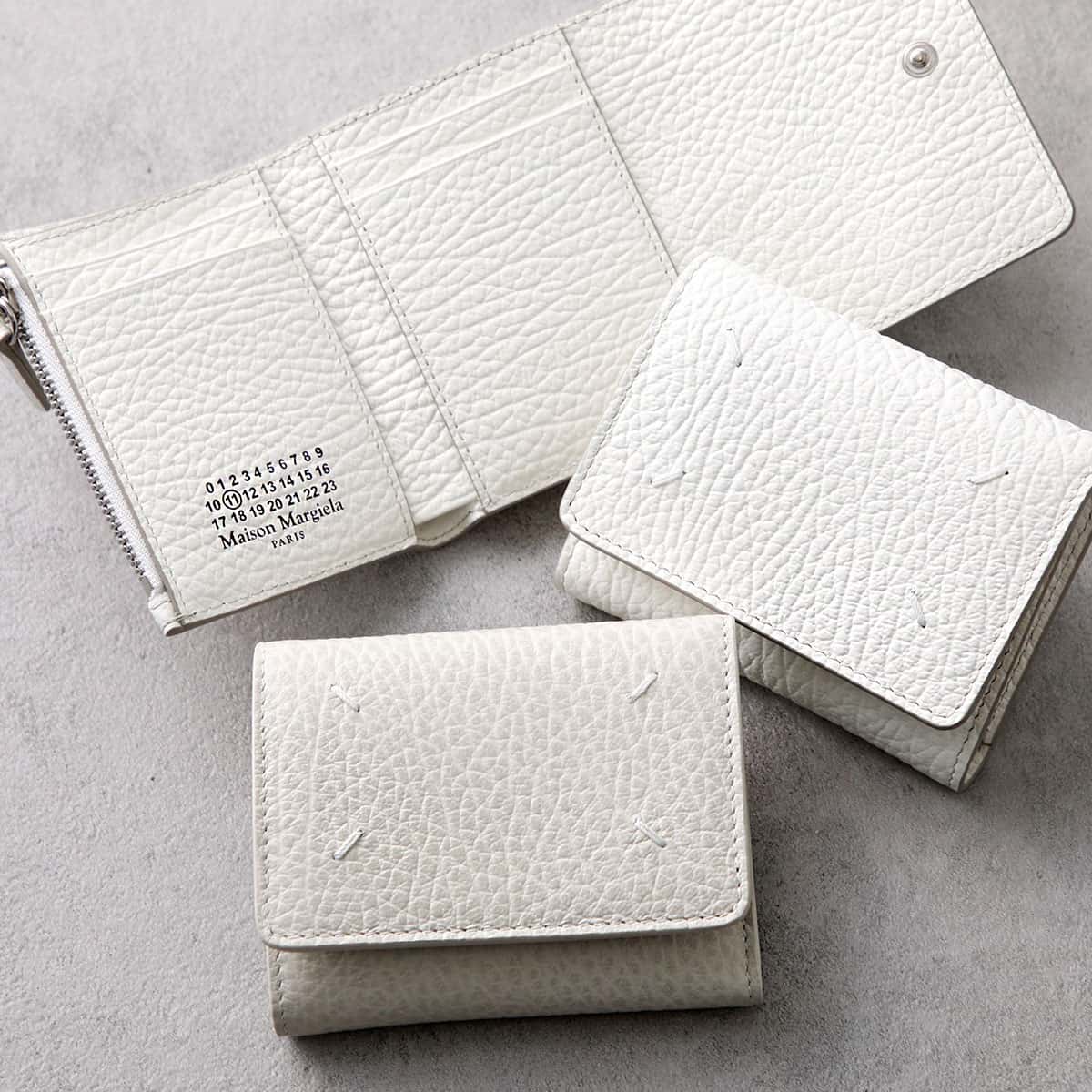 MAISON MARGIELA メゾンマルジェラ 三つ折り財布 SA3UI0010 P4455 レディース スリーフォールドウォレット ミニ財布 豆財布 カラー7色