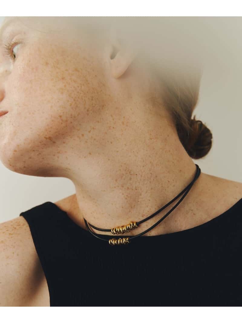 【SALE／30%OFF】＜LAPUIS＞Coil レザー チョーカー BEAUTY&YOUTH UNITED ARROWS ビューティー＆ユース　ユナイテッドアローズ アクセサリー・腕時計 ネックレス ゴールド シルバー【RBA_E】【送料無料】[Rakuten Fashion]