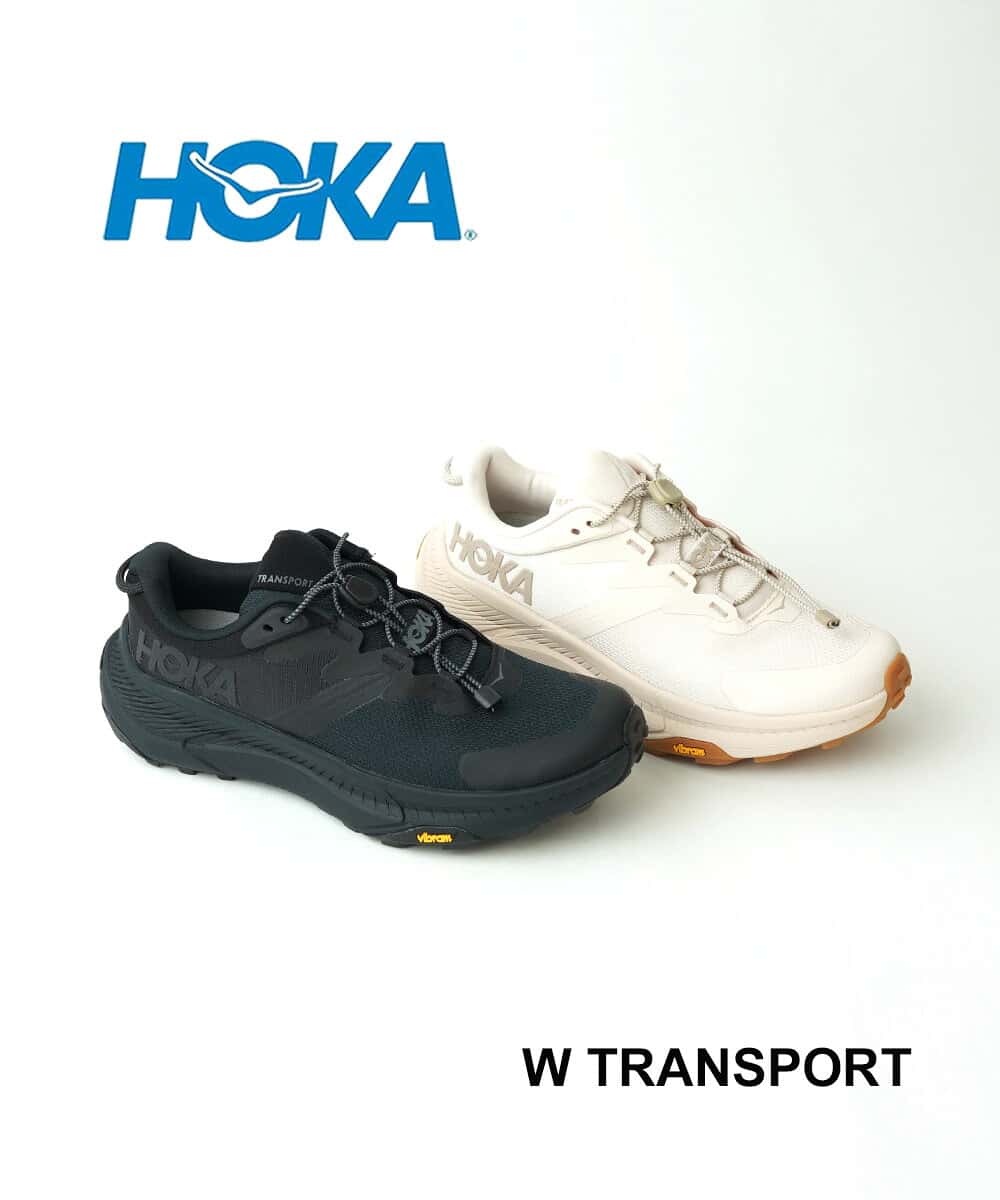 【LINEクーポン有】【2025年秋冬新作】ホカ HOKA スニーカー トランスポート シューズ 靴 ローカット 厚底 ウォーキング ハイキング アウトドア・1123154-2542502(レディース)(sg)