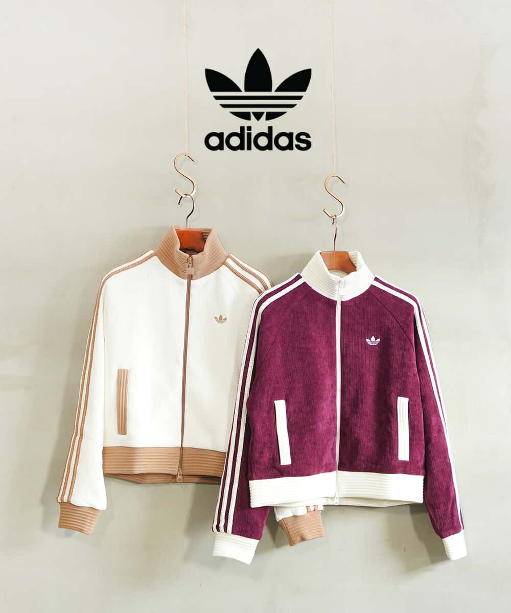 【30%OFF】【LINEクーポン有】【2025年秋冬新作】アディダス adidas ジャージ ニット ジャケット トラックジャケット トラックトップ 長袖 ショート丈 トップス オリジナルス スポーツ ・WI122-0122502(レディース)