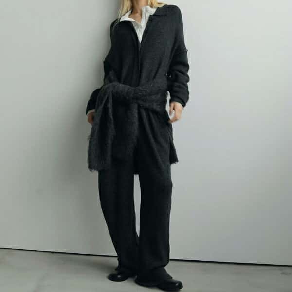 【即納】ànuke アンヌーク anuke2025fw 2025Fall/Winter 秋冬Knit Easy Combinaison ニットイージーコンビネゾン 62520307 船曳ひろみ【2025Winter新作】≪11月7日入荷≫