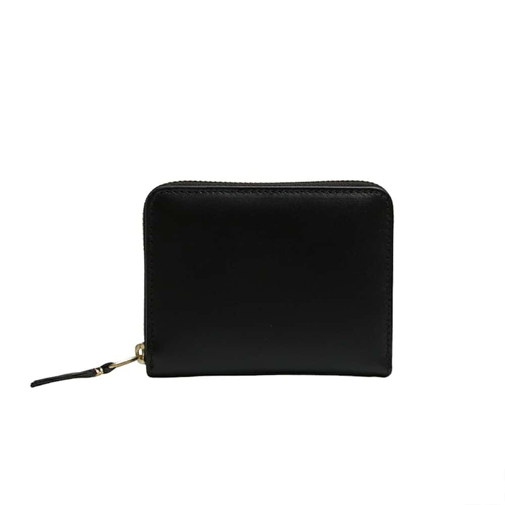 コムデギャルソン COMME DES GARCONS 二つ折り財布 ミニ財布 ウォレット カードケース 名刺入れ SA2110 メンズ レディース レザー ブラック