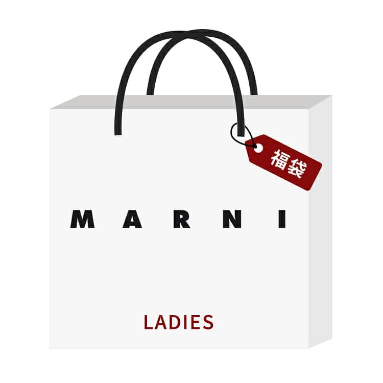 福袋 MARNI マルニ　豪華2点セット（財布・ファッション小物）レディース 送料無料 数量限定