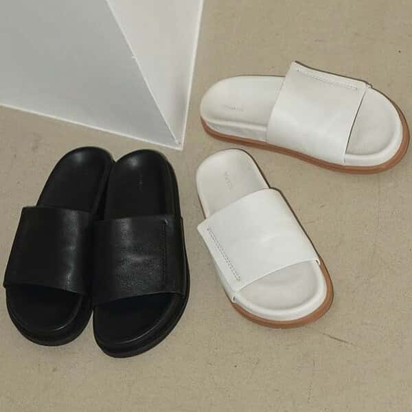 【SALE】 【30%OFF】 TODAYFUL 2023spring.summer トゥデイフル Leather Slide Sandals レザースライドサンダル 靴 シューズ 12311001