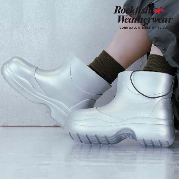 【即納】 ロックフィッシュ ウェザーウェアー ROCKFISH Weatherwear 靴 HAYDEN BOOTS GLOSSY ショートブーツ レインブーツ ギフト rf1shbd1ev004