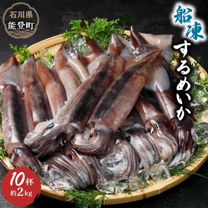 【ふるさと納税】【復興支援】船凍するめいか 《選べる数量》6杯（約1.2kg）/10杯（約2kg）/20杯（約4kg）　小分け 個包装 刺し身 海産物 魚介類 獲れたて 急速冷凍 新鮮 刺身 さしみ 烏賊 人気 おすすめ ご当地グルメ カルパッチョ パスタ いかめし 煮物