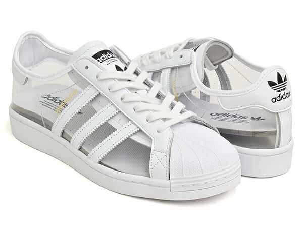 adidas SUPERSTAR【アディダス スーパースター】【クリア 透明 カジュアル スニーカー シューズ】SUPCOL / CBLACK / FTWWHT