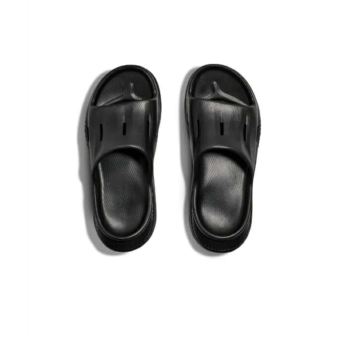 ホカ HOKA リカバリーサンダル オラ リカバリー スライド 3 厚底 メンズ レディース 1135061 BBLC リカバリーサンダル シャワーサンダル 黒 ブラック