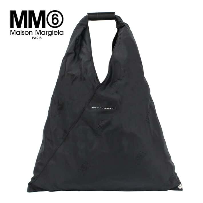 5%OFFクーポン配布中！MM6 エムエムシックス メゾンマルジェラ JAPANESE BAG ジャパニーズ バッグ S54WD0039 P6197 T8013トートバッグ バッグ ブラック 黒メンズ レディース プレゼント ギフト 通勤 通学 送料無料