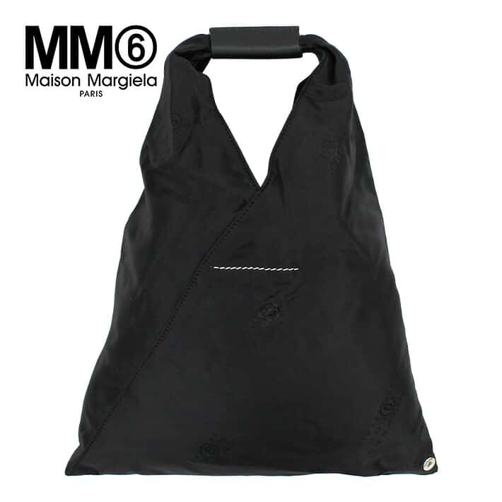 5%OFFクーポン配布中！MM6 エムエムシックス マルジェラ JAPANESE SMALL BAG ジャパニーズ スモール バッグ S54WD0043 P6197 T8013トートバッグ バッグ ブラック 黒メンズ レディース プレゼント ギフト 通勤 通学 おしゃれ 送料無料 bgsin
