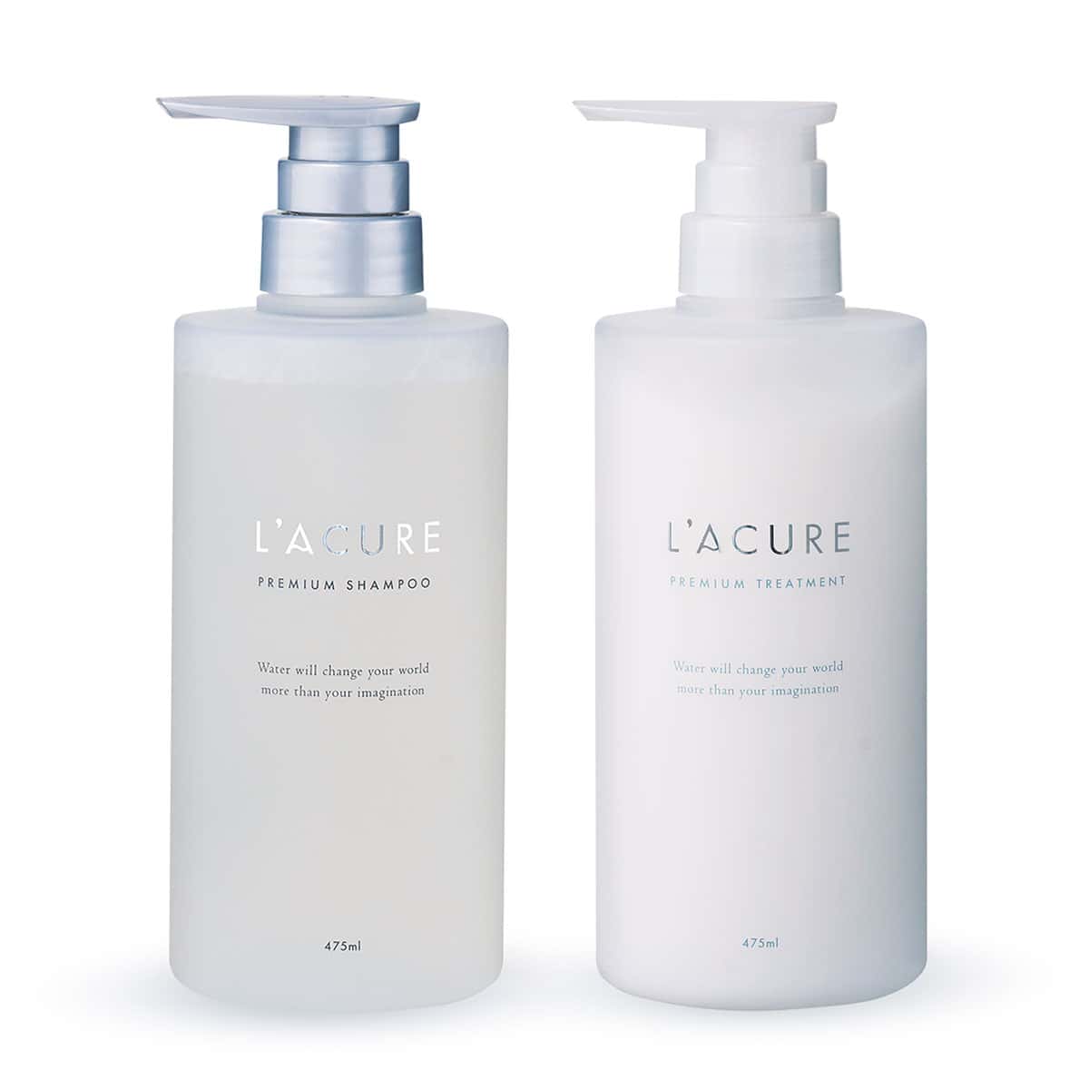 ラキュア公式ショップ【ボトルセット(475ml)】L’ACURE(ラキュア) プレミアム サロン シャンプー トリートメント セット｜サロン専売 アミノ酸 シャンプー 美容室専売品 人気 ツヤ髪 ヘアケア 縮毛矯正 パサつき サボン 保湿 LDK the Beauty A評価受賞