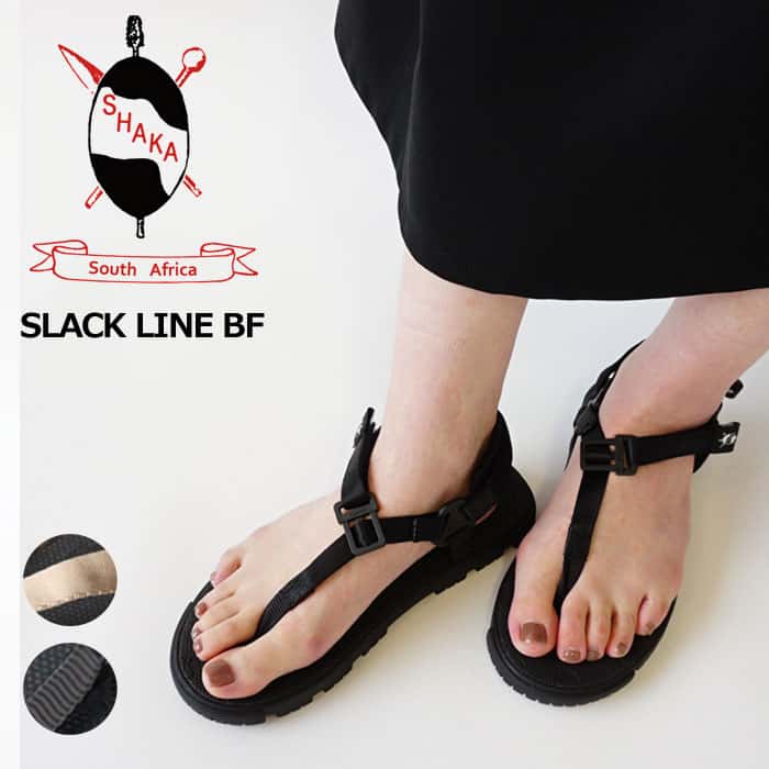 【SALE】シャカ SHAKA スラックライン レディース 433186 トングサンダル フラット スポーツサンダル ビーチサンダル アウトドア SLACK LINE BF ≪返品交換対象外≫【2450】